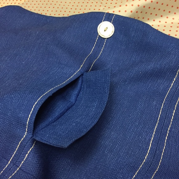 VINTAGE dress JACKET 💙 - Picture 7 of 8